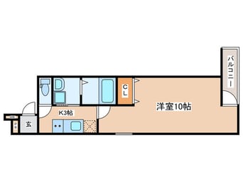間取図 フジパレス上野芝Ⅲ番館