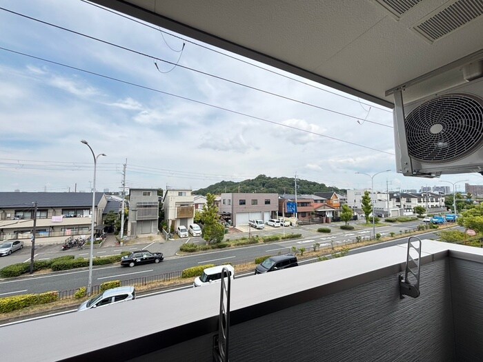 室内からの展望 フジパレス上野芝Ⅲ番館