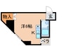 プレサ－ジュ尼崎 1Rの間取り