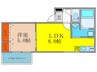 Ｅｓｐａｃｉｏ 1LDKの間取り