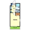 メゾンウッディⅡ 1Kの間取り