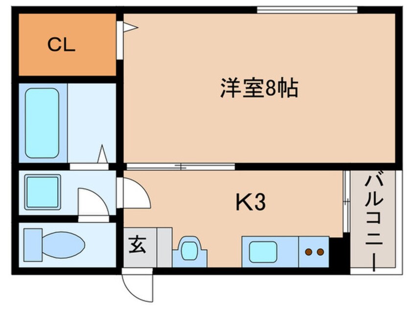 間取図 PRIMAVELA Ⅲ