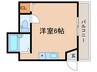 DAコート 1Rの間取り