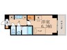 エスリードカレッジゲート南草津 1Kの間取り