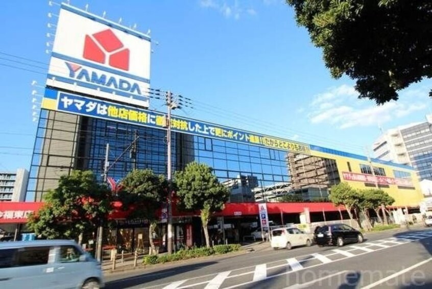 ヤマダデンキテックランド今福東店(電気量販店/ホームセンター)まで400m エグゼ京橋イースト(402)