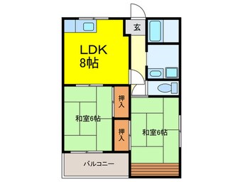 間取図 ハヤシコ－ポ