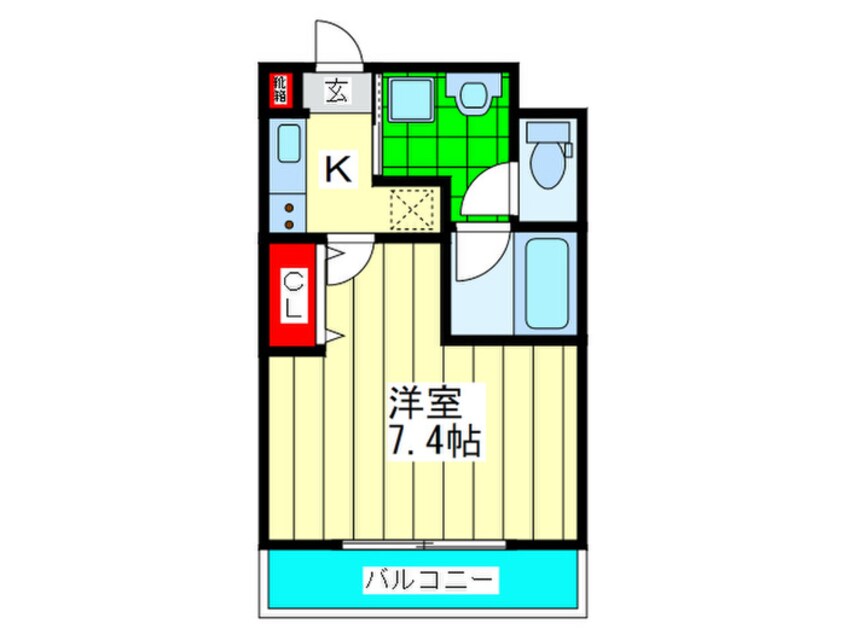 間取図 AILE京橋