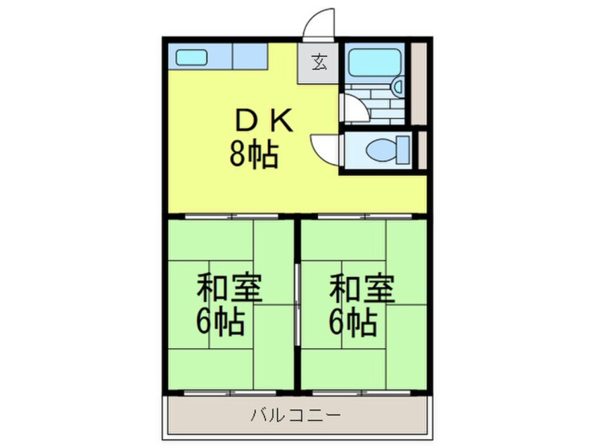 間取図 安井ビル