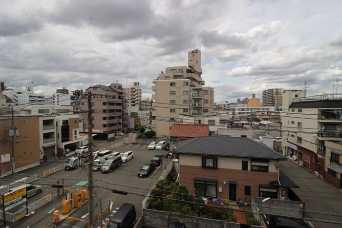 室内からの展望 安井ビル