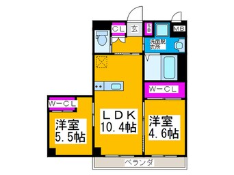 間取図 Grindel Ritz