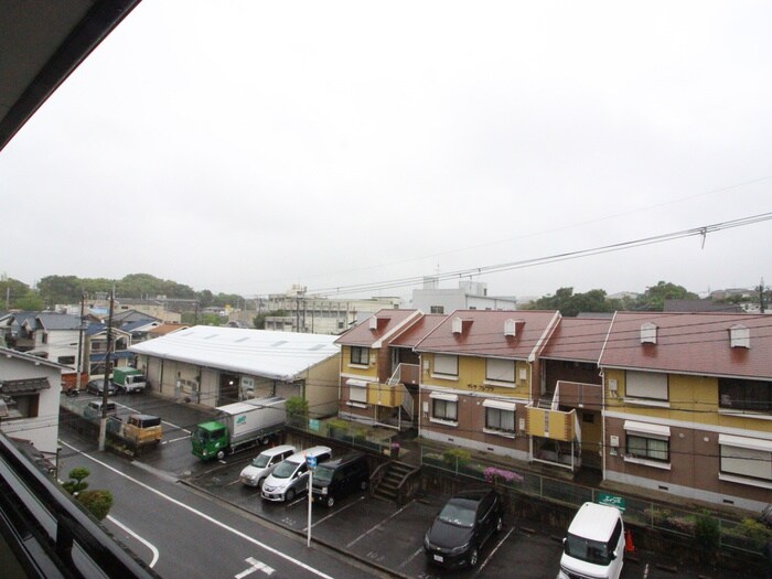 室内からの展望 ハイツ藤原Ⅲ