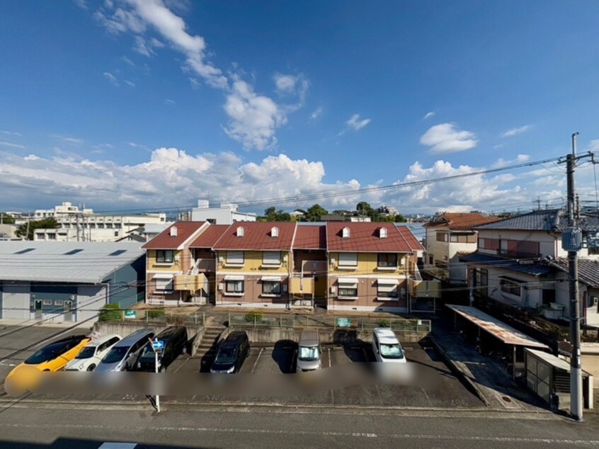 室内からの展望 ハイツ藤原Ⅲ