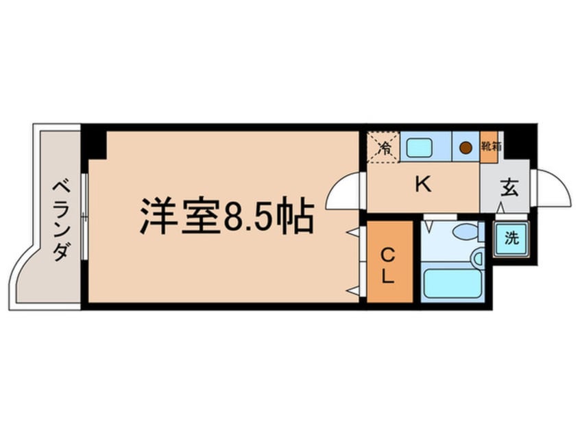 間取図 四ノ宮コ－ト