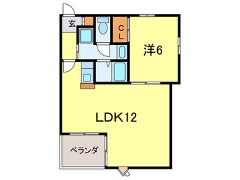 間取図 ア・コテ･ドゥ・シェヌ夙川