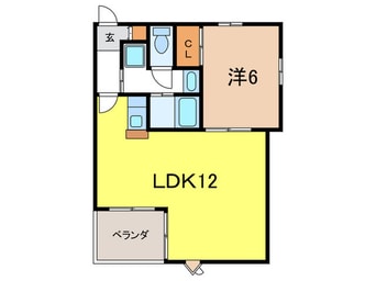 間取図 ア・コテ･ドゥ・シェヌ夙川