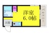 エポック摂津 1Rの間取り