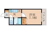 サンロイヤル藤ノ森 1Kの間取り