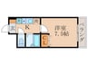 サンロイヤル藤ノ森 1Kの間取り