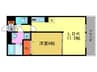 ディオネオ－ラ 1LDKの間取り