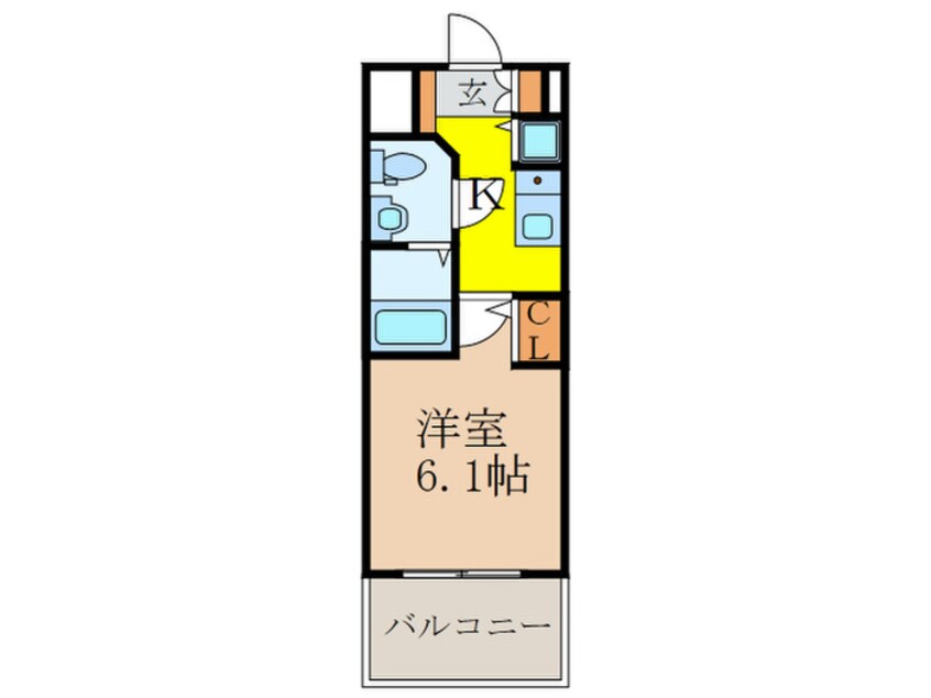 間取図 リッツ新大阪