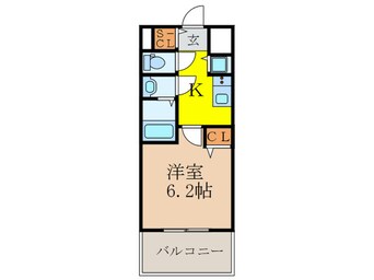 間取図 リッツ新大阪