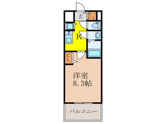 間取図 リッツ新大阪