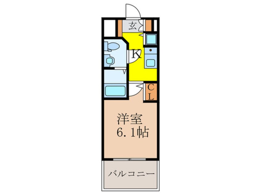 間取図 リッツ新大阪