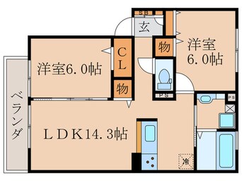 間取図 ノクターン深雪