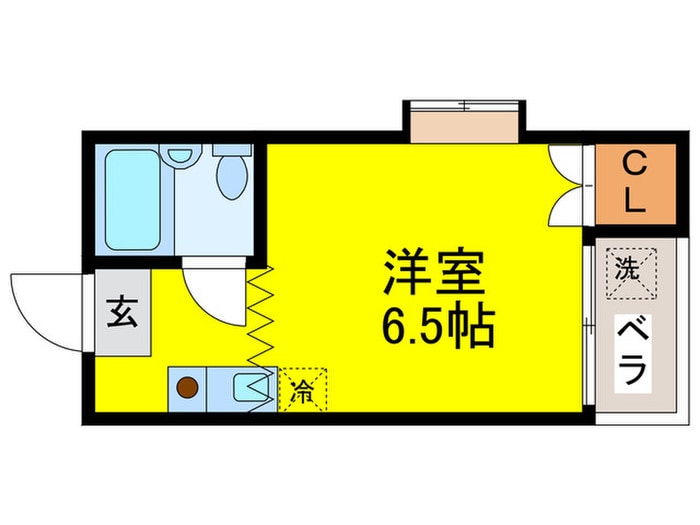 間取り図 ＡハイツＢ棟