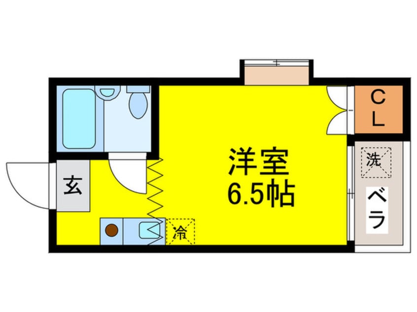 間取図 ＡハイツＢ棟