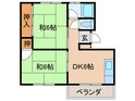 林マンションの間取図