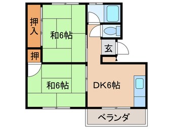 間取図 林マンション