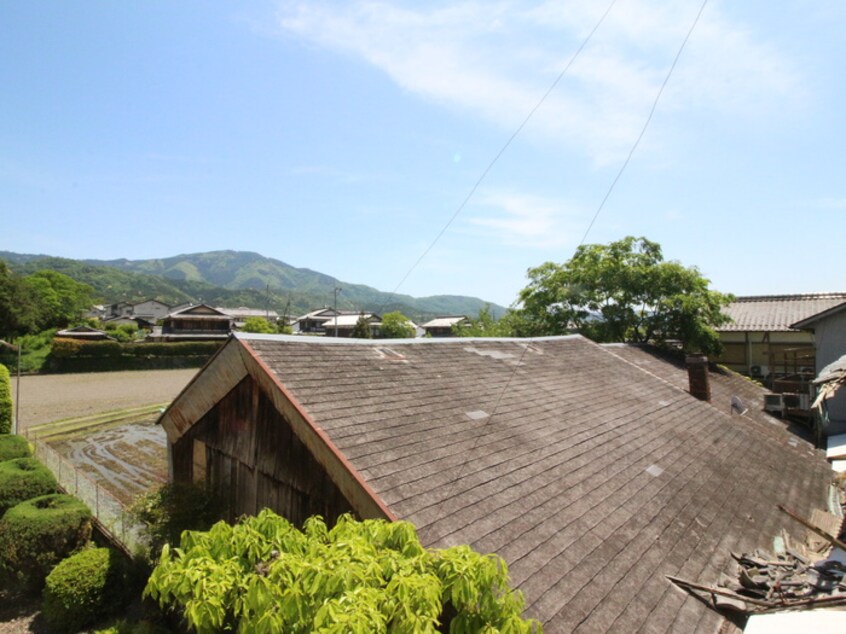 室内からの展望 林マンション