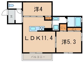 間取図 オータム　ハイ　ライズ