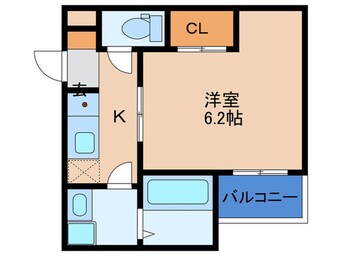 間取図 仮)REGIA OSAKA CITY KOMATSU