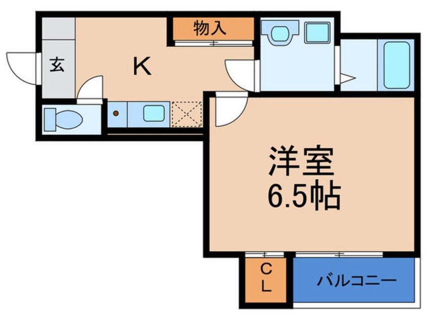 間取図 仮)REGIA OSAKA CITY KOMATSU