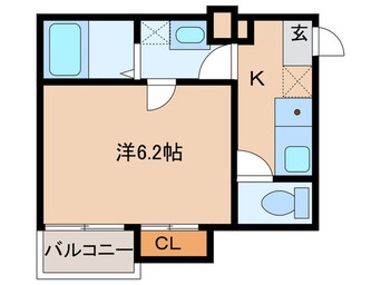 間取図 仮)REGIA OSAKA CITY KOMATSU