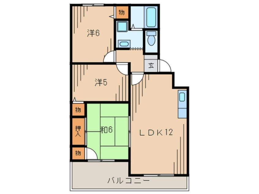 間取図 ヴィラパーク