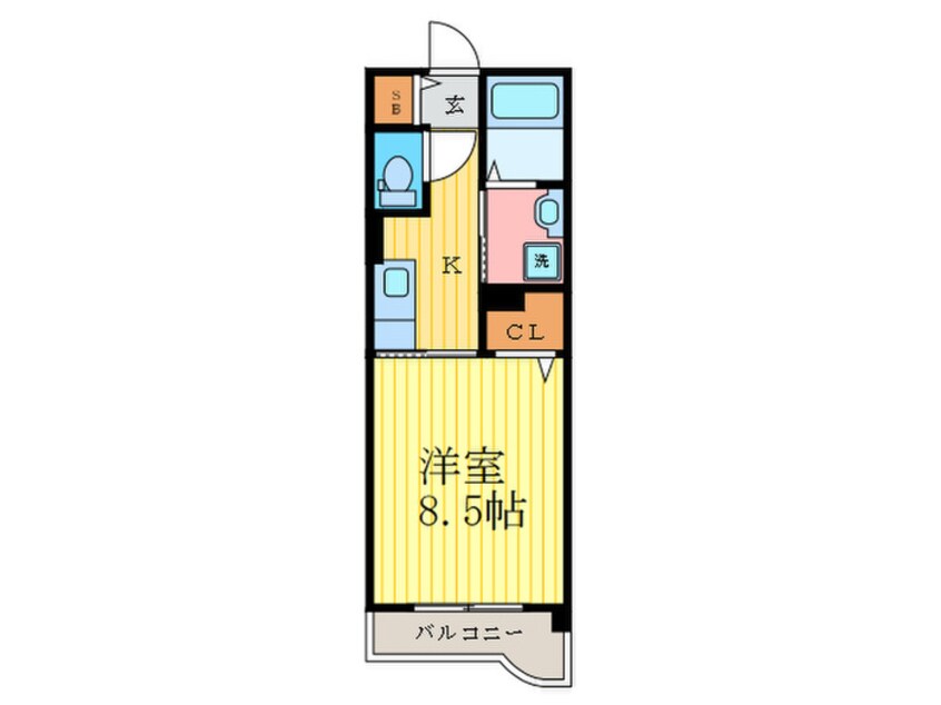 間取図 グランベイベリ－