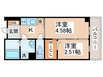 間取図 NU長居公園