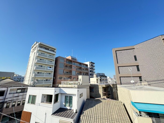 室内からの展望 NU長居公園