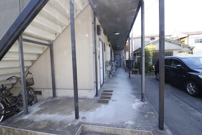 駐輪場 プラムハイツ