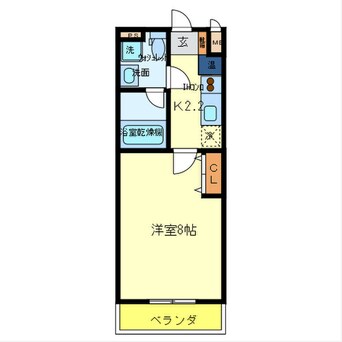 間取図 オランジュ上小阪