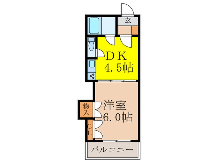 間取図 シオザキビル　NO3