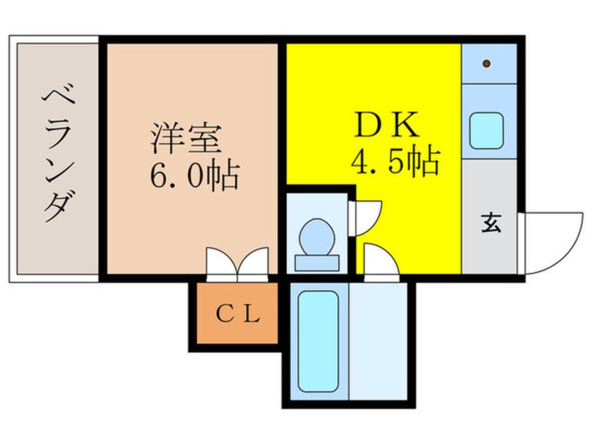 間取図 シオザキビル　NO3