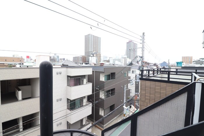 室内からの展望 桜木マンション