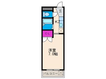 間取図 サンライズ箕面北館