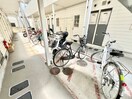 駐輪場 サンライズ箕面北館