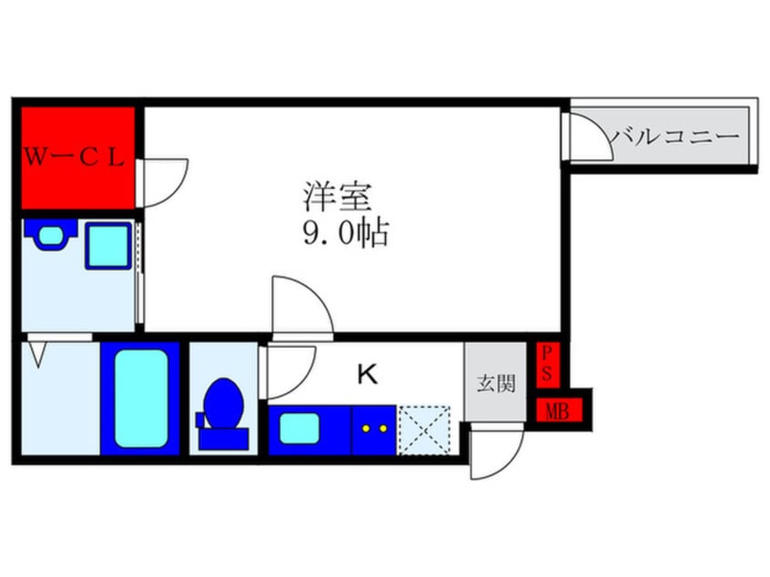 間取図 フジパレス豊中市立花