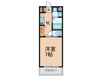 間取図 アネスト谷町